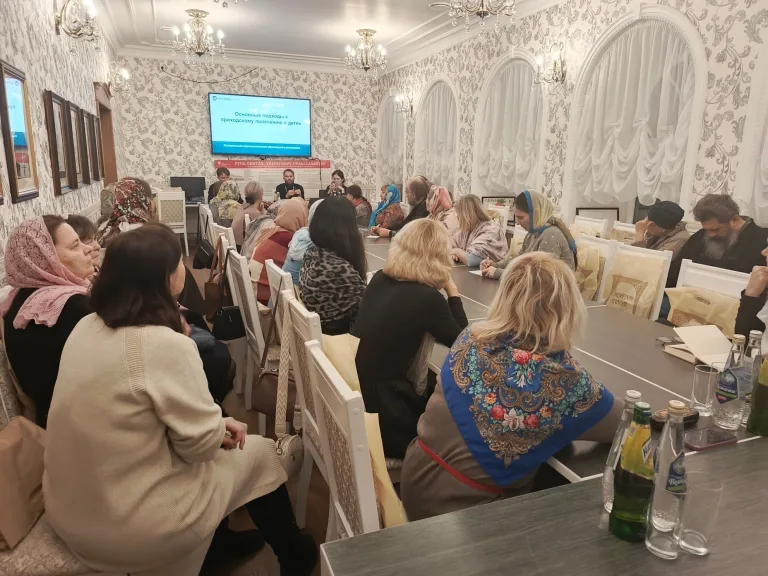 В Спасском женском монастыре прошел семинар на тему: «Как эффективно взаимодействовать с детьми в приходской общине?»