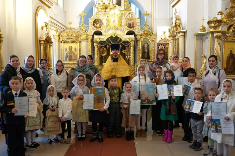 Состоялось награждение победителей творческого конкурса, посвященного святому блаженному Андрею Симбирскому