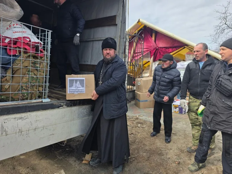 Добровольцы Симбирской епархии вернулись из пострадавших регионов Донбасса и Новороссии