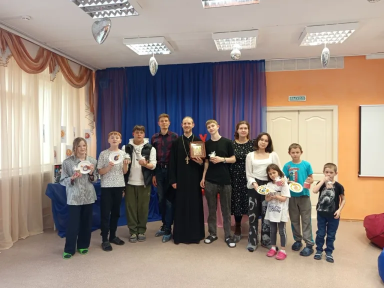 В детском социально-реабилитационном центре «Открытый дом» прошел пасхальный мастер-класс