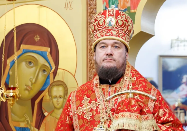 Святейший Патриарх поздравил Епископа Диодора с памятной юбилейной датой