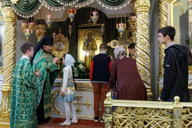 В Симбирске отметили день памяти святого блаженного Андрея