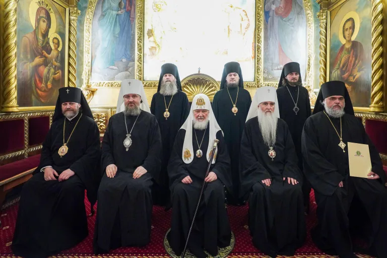 Святейший Патриарх Кирилл совершил хиротонию архимандрита Александра (Марченко) во Епископа Барышского и Инзенского