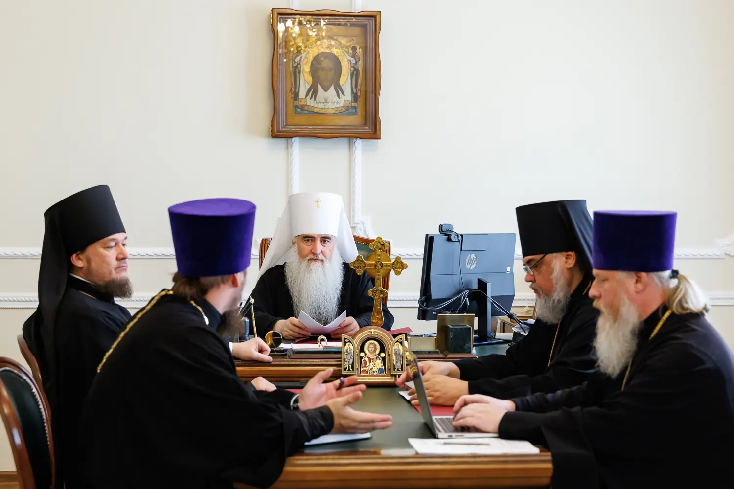 Состоялось заседание Архиерейского совета Симбирской митрополии