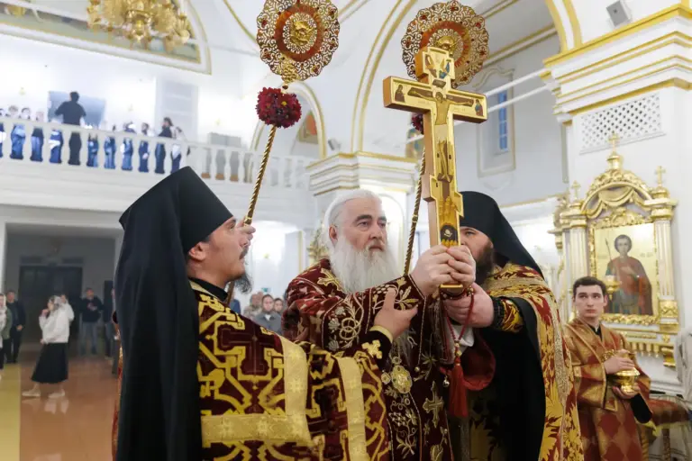 Всенощное бдение в Спасо-Вознесенском кафедральном соборе г. Ульяновска