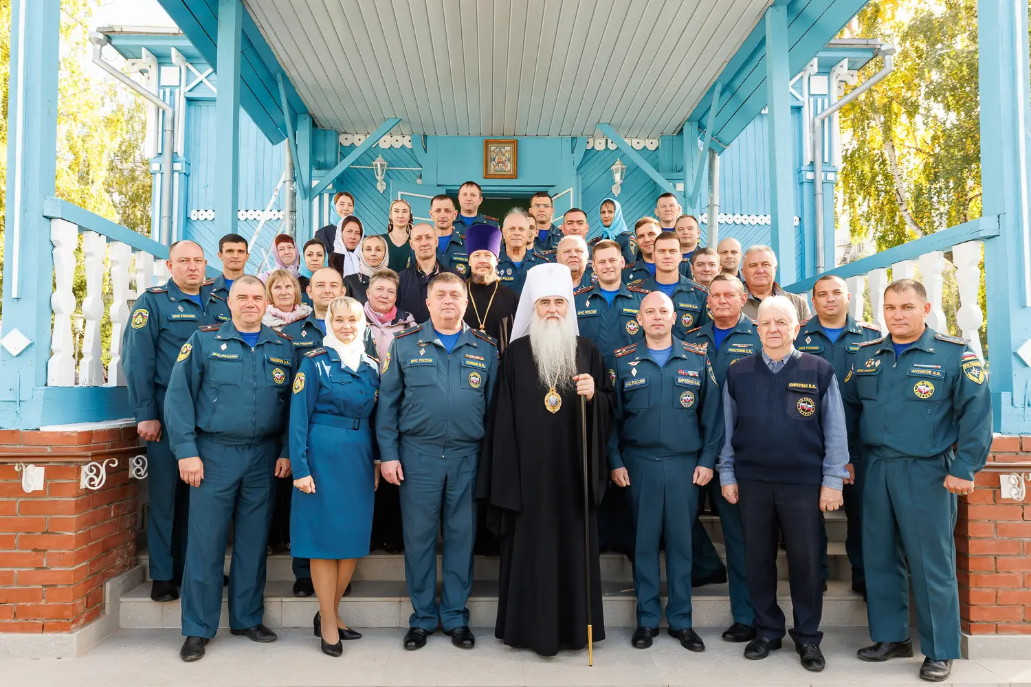 Божественная литургия в храме в честь иконы Божией Матери «Неопалимая Купина» г. Ульяновска