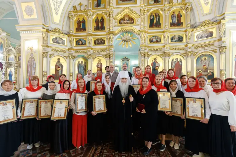Божественная литургия в Воскресенско-Германовском храме г. Ульяновска
