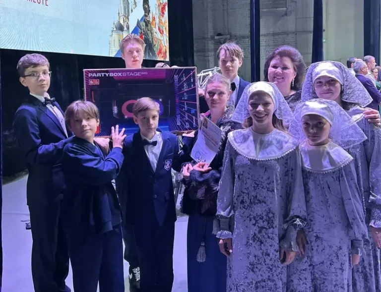 Архиерейский детский хор «Радость» отмечен дипломом лауреата конкурса «Поющая Россия»