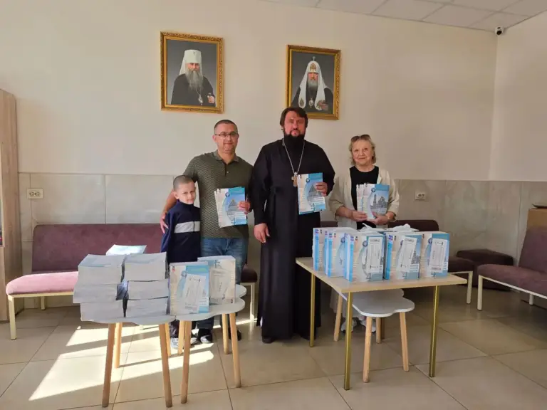 600 комплектов учебных пособий по ОПК переданы Симбирской епархией в школы города и области