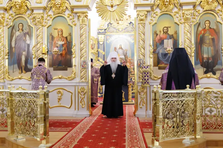 Всенощное бдение в Спасо-Вознесенском кафедральном соборе г. Ульяновска