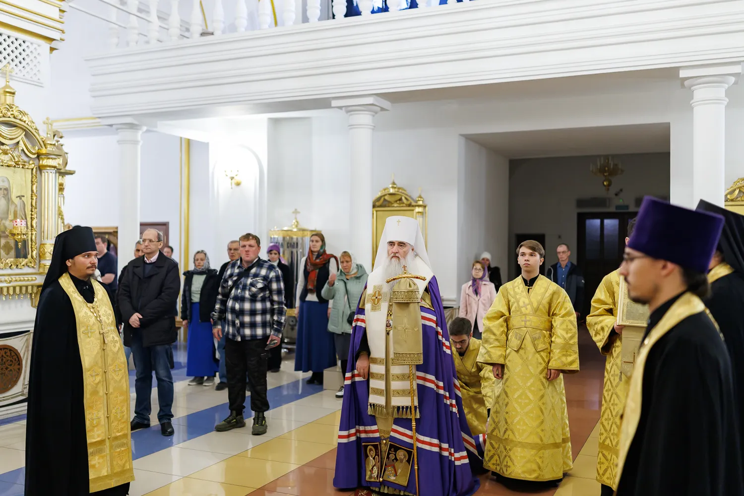 Всенощное бдение в Спасо-Вознесенском кафедральном соборе г. Ульяновска