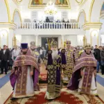 Божественная литургия в Спасо-Вознесенском кафедральном соборе г. Ульяновска