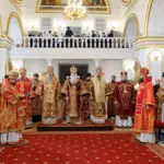 Божественная литургия в Спасо-Вознесенском кафедральном соборе г. Ульяновска