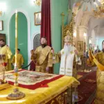 Божественная литургия в Воскресенско-Германовском храме г. Ульяновска