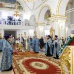 Всенощное бдение в Спасо-Вознесенском кафедральном соборе г. Ульяновска