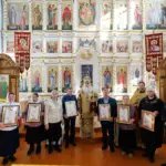 Божественная литургия в храме в честь иконы Божией Матери «Всех скорбящих Радость» с. Старые Алгаши