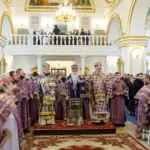 «Радуйся, Дево, христиан похвало»: архиереи Симбирской митрополии совершили соборное богослужение у святыни