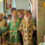 Божественная литургия в Сергиевском трапезном храме Троице-Сергиевой Лавры