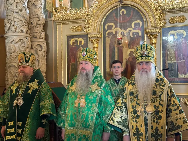 Митрополит Симбирский и Новоспасский Лонгин принял участие в торжествах в Троице-Сергиевой Лавре